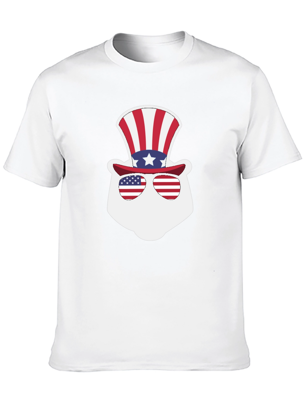 Patriotic Bear Graphic T-Shirt