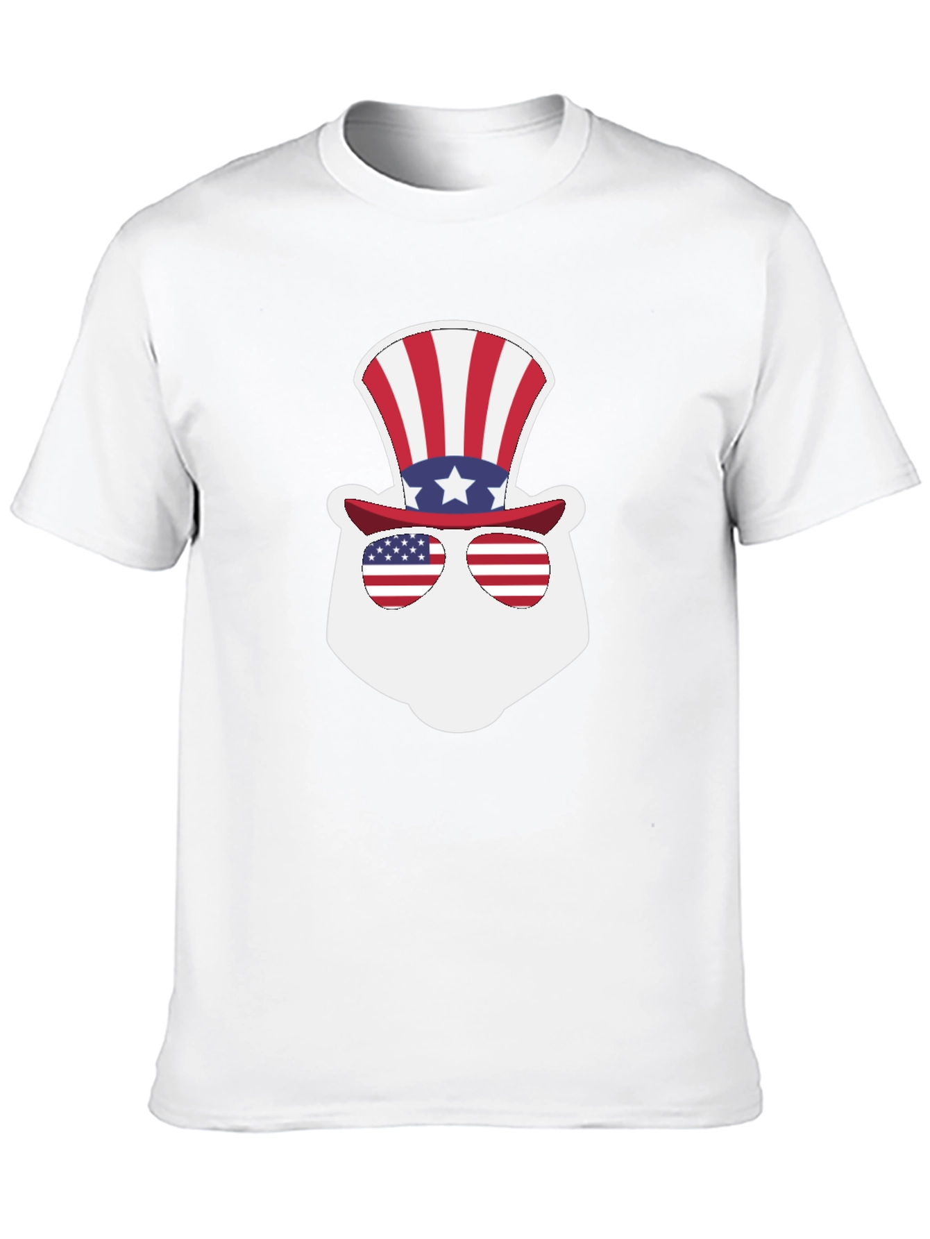 Patriotic Bear Graphic T-Shirt