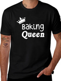 Baking Queen T-Shirt - Funny Cooking Shirt