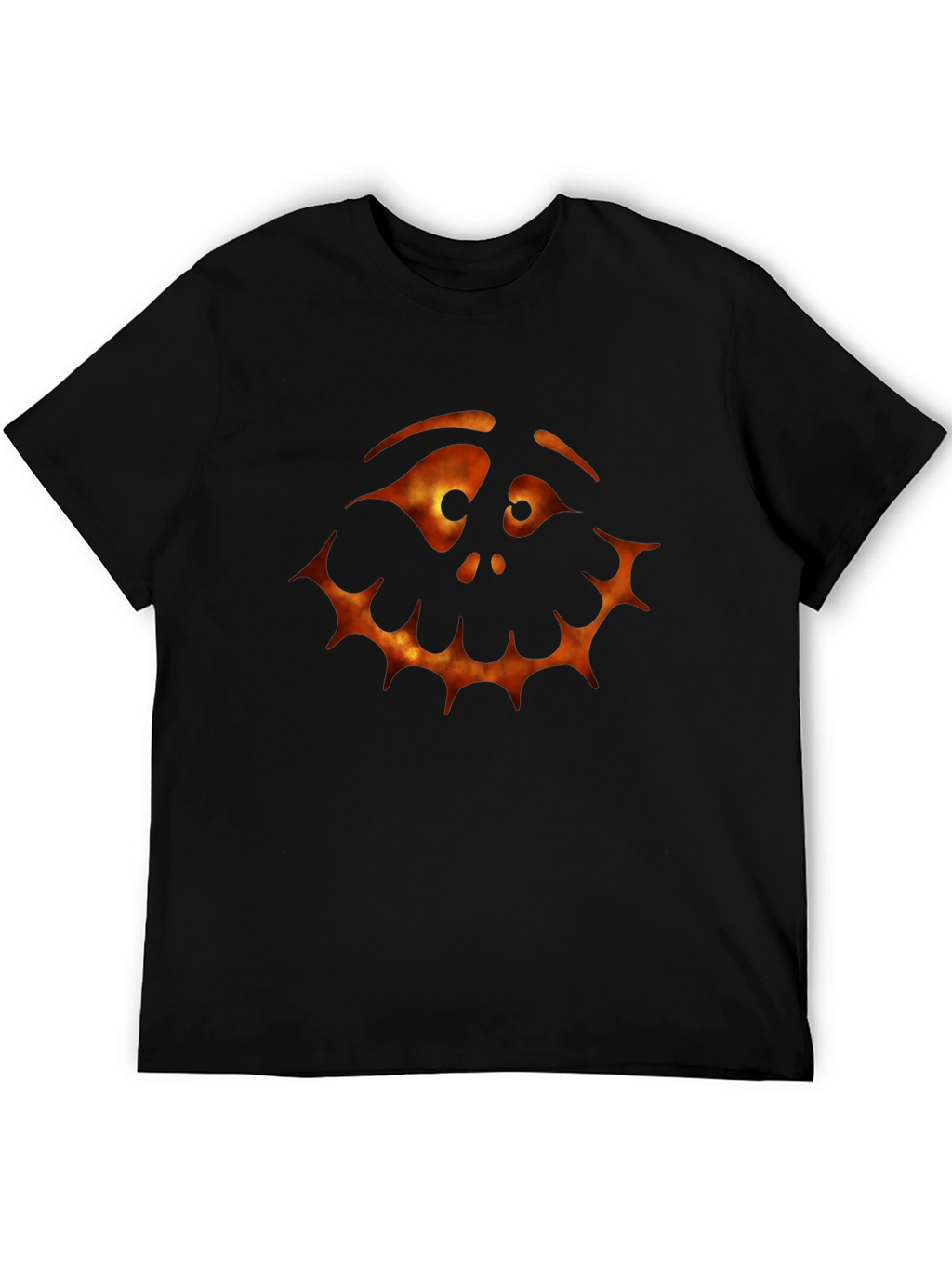 Spooky Pumpkin Face Graphic Tee