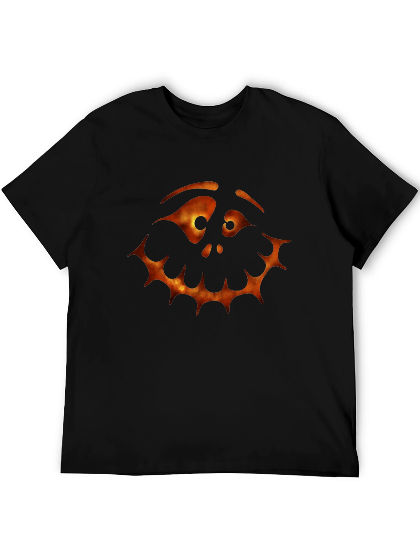 Spooky Pumpkin Face Graphic Tee