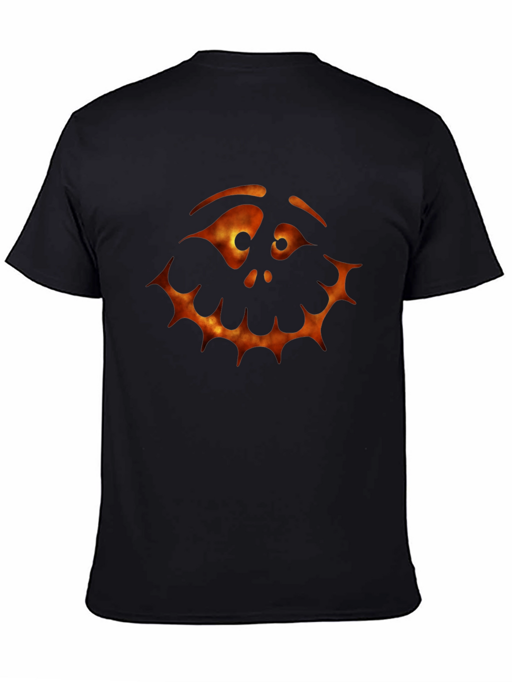 Spooky Pumpkin Face Graphic Tee