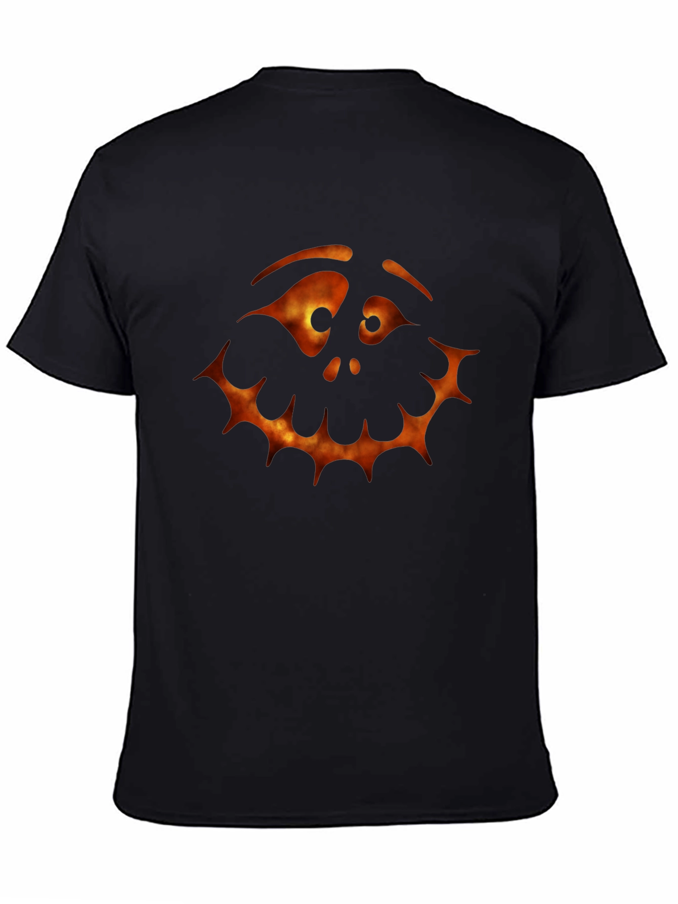Spooky Pumpkin Face Graphic Tee