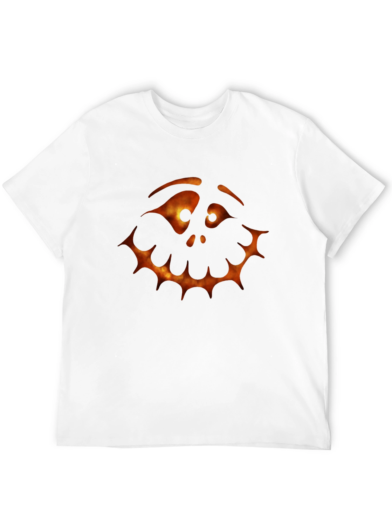 Spooky Pumpkin Face Graphic Tee
