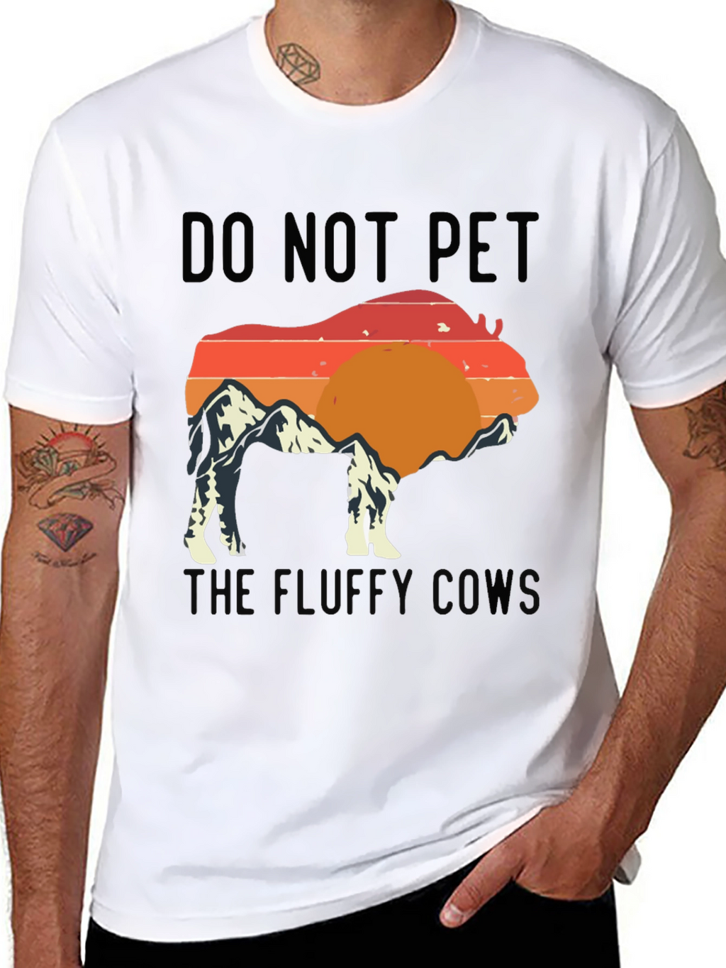 Do Not Pet The Fluff WS Graphic T-Shirt