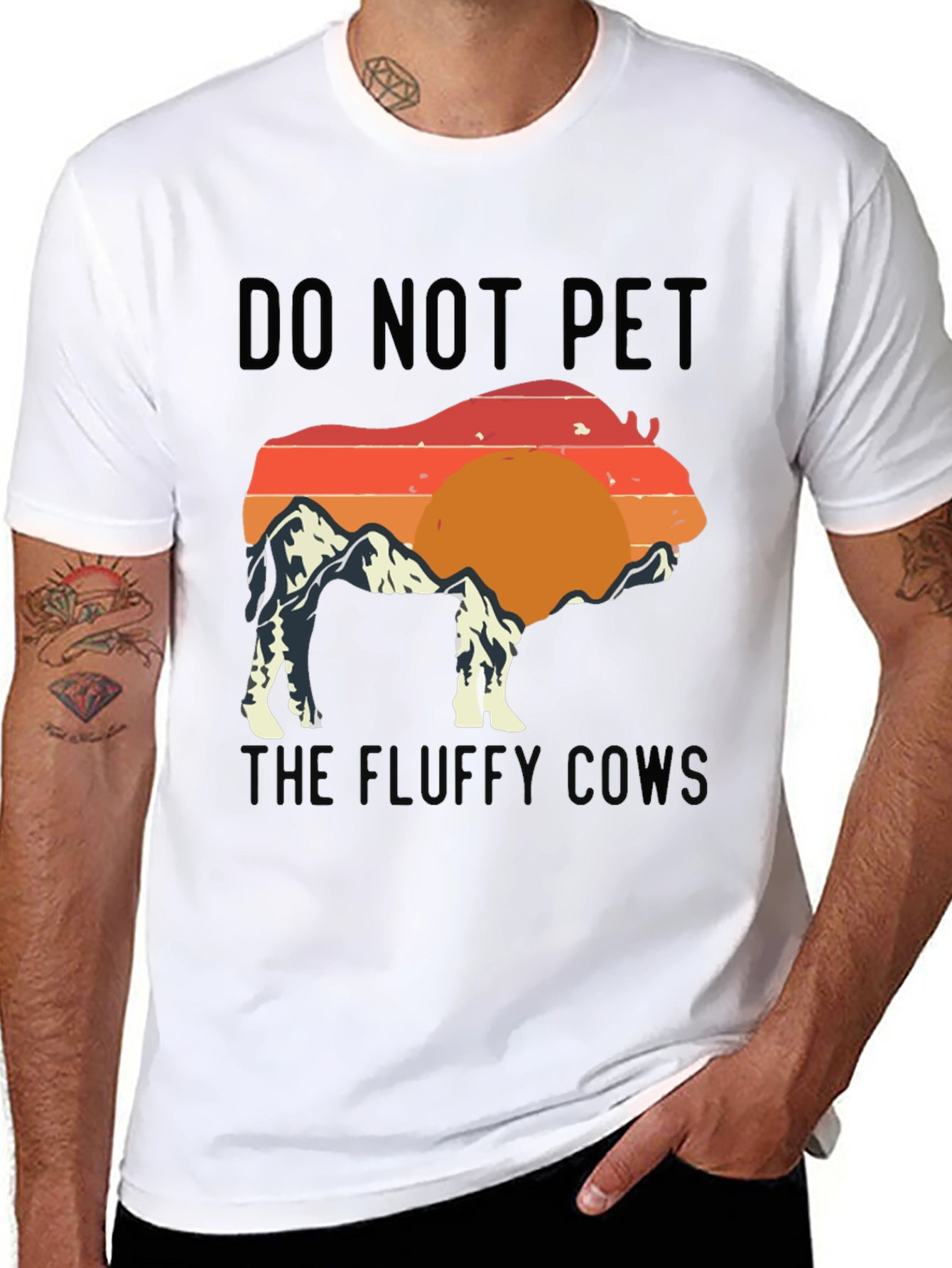 Do Not Pet The Fluff WS Graphic T-Shirt