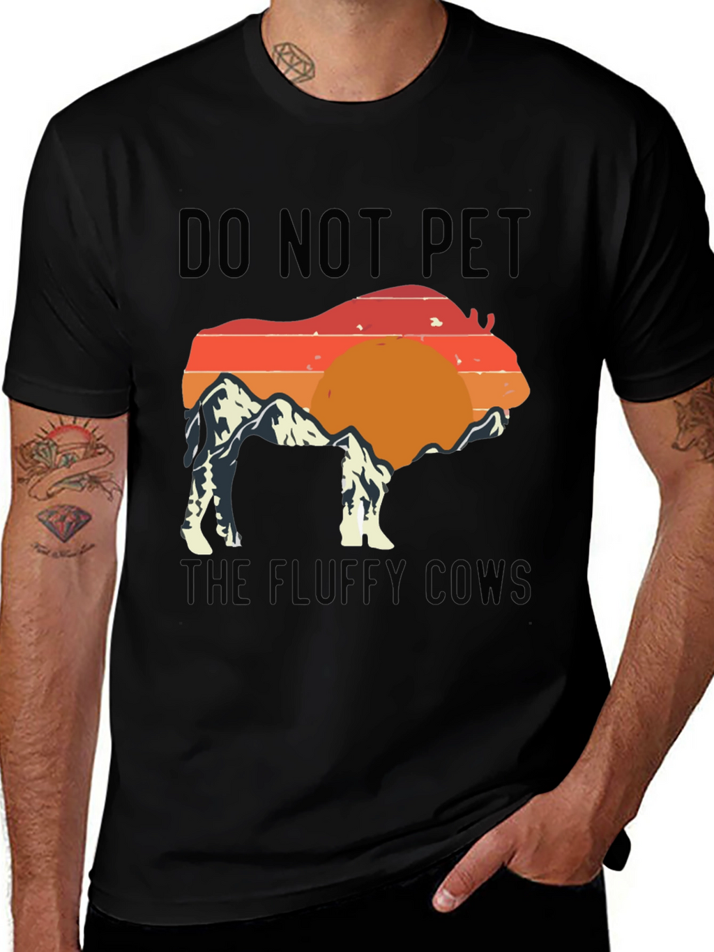 Do Not Pet The Fluff WS Graphic T-Shirt
