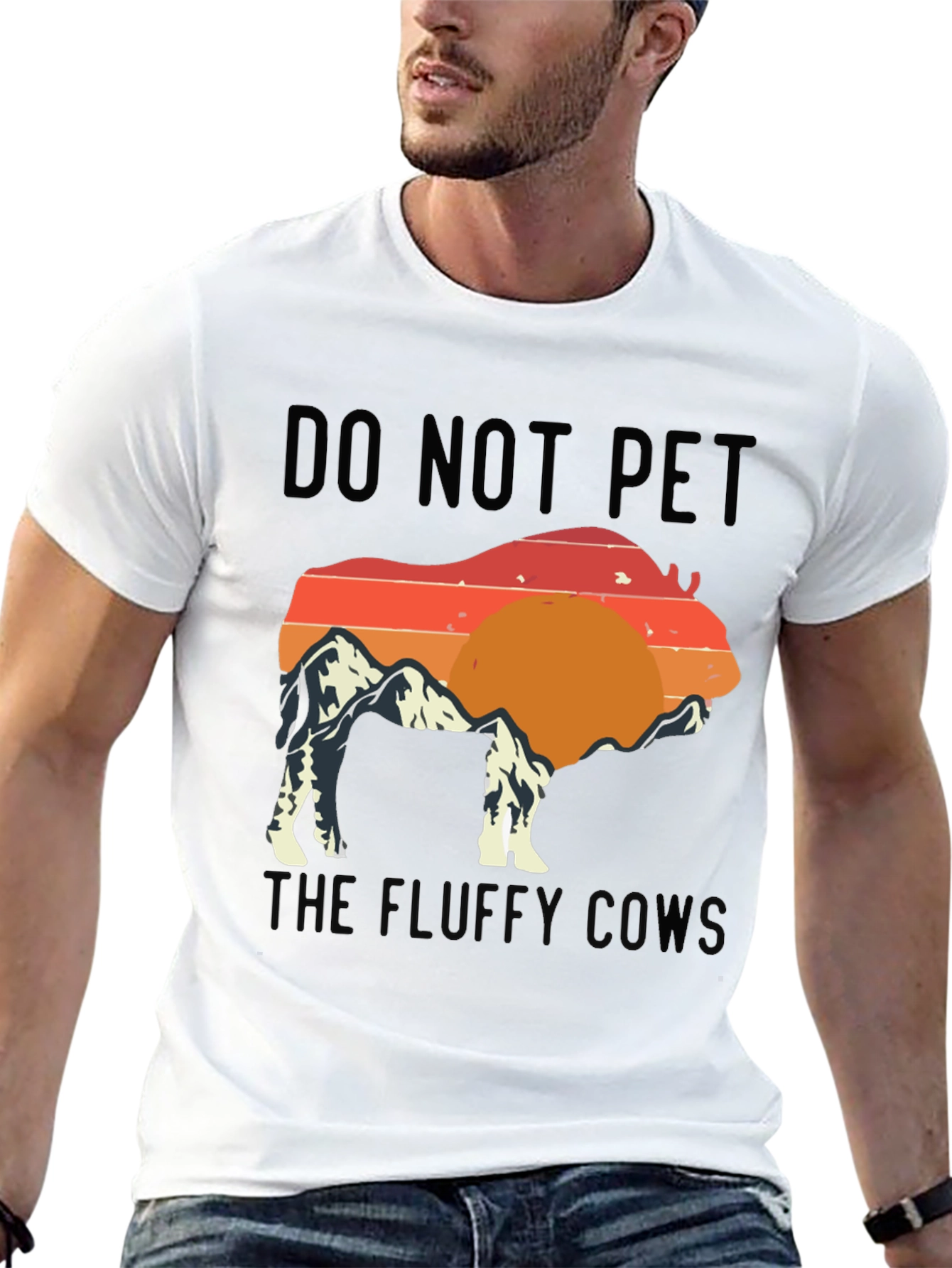 Do Not Pet The Fluff WS Graphic T-Shirt