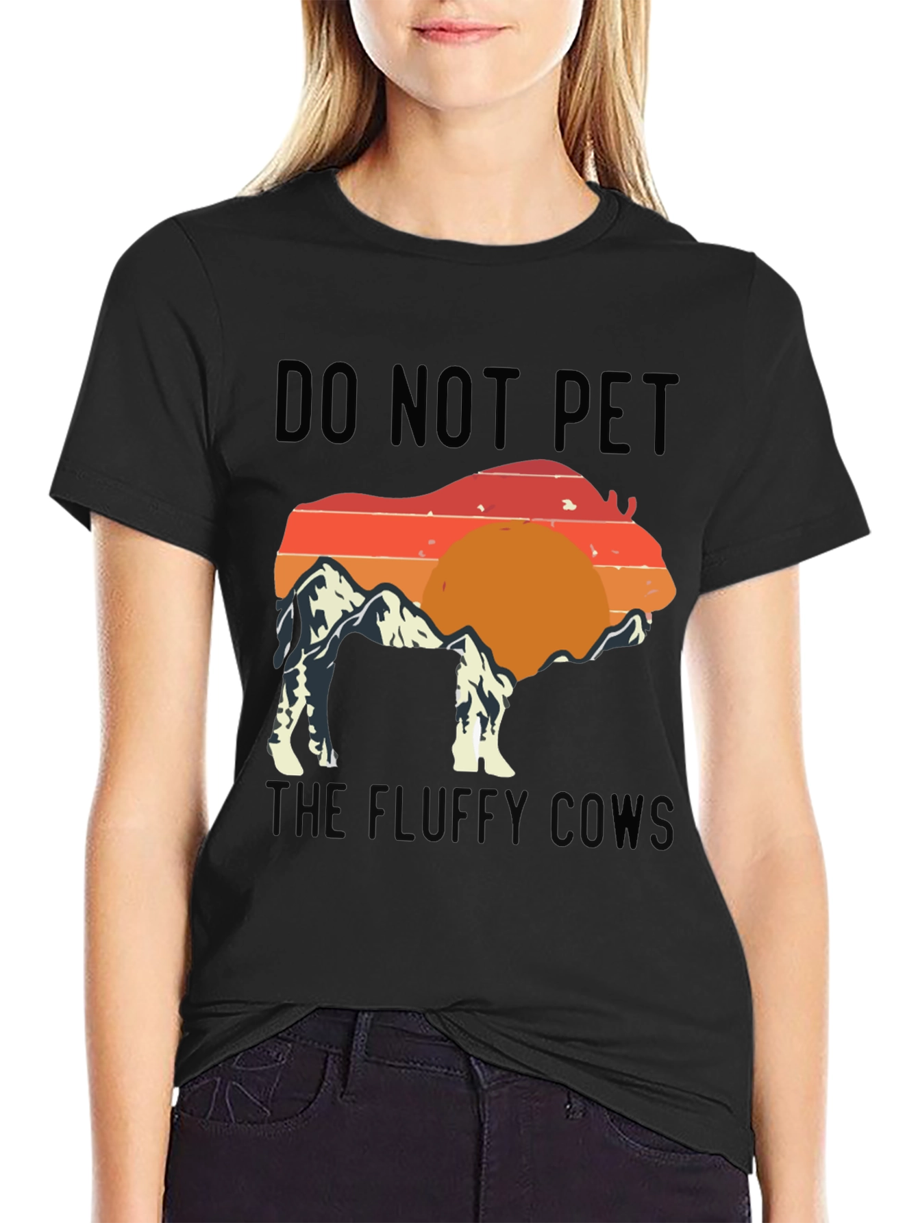 Do Not Pet The Fluff WS Graphic T-Shirt