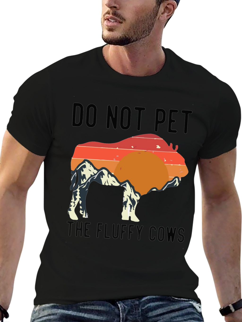 Do Not Pet The Fluff WS Graphic T-Shirt