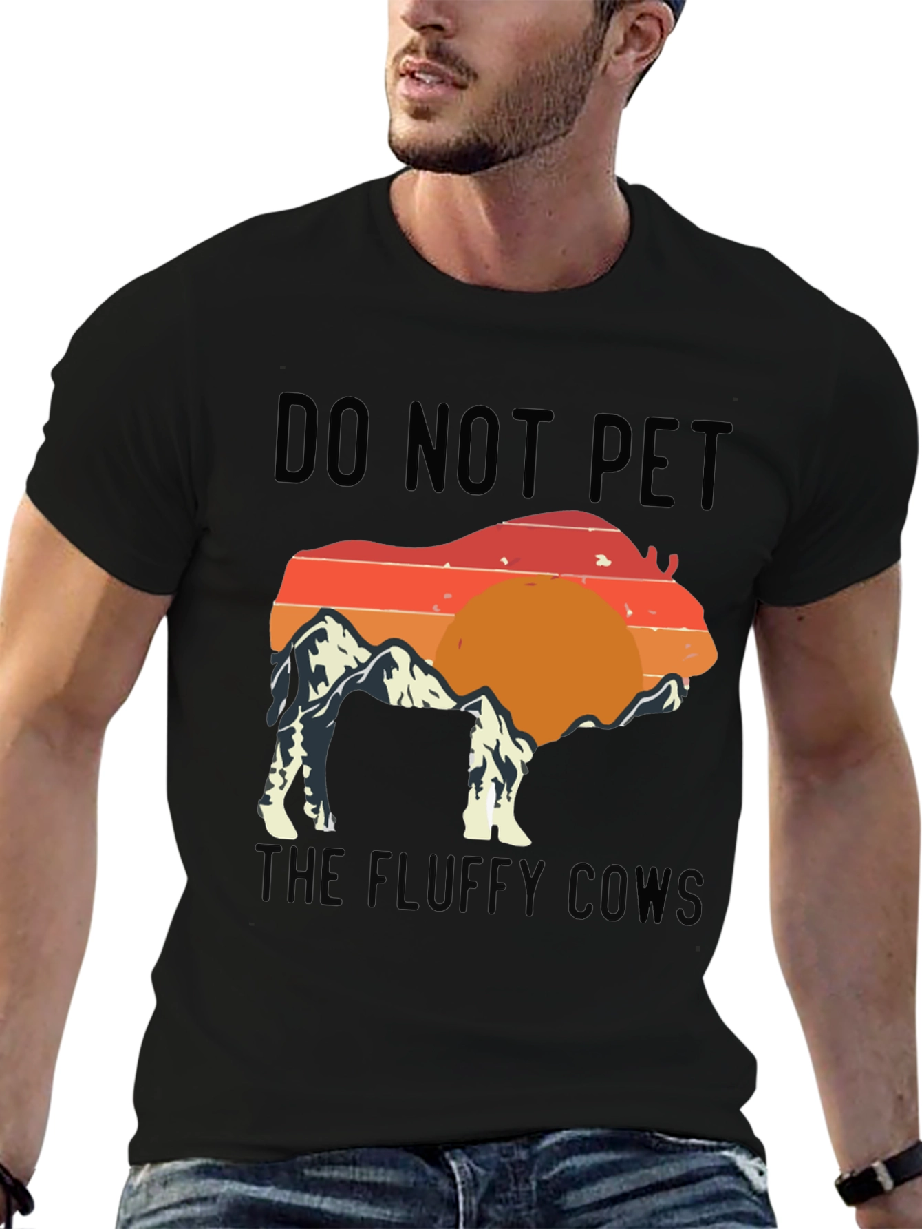Do Not Pet The Fluff WS Graphic T-Shirt
