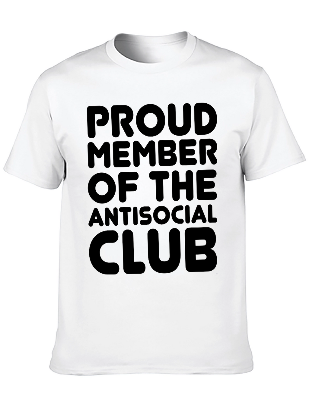Antisocial Club T-Shirt - Black Graphic Tee