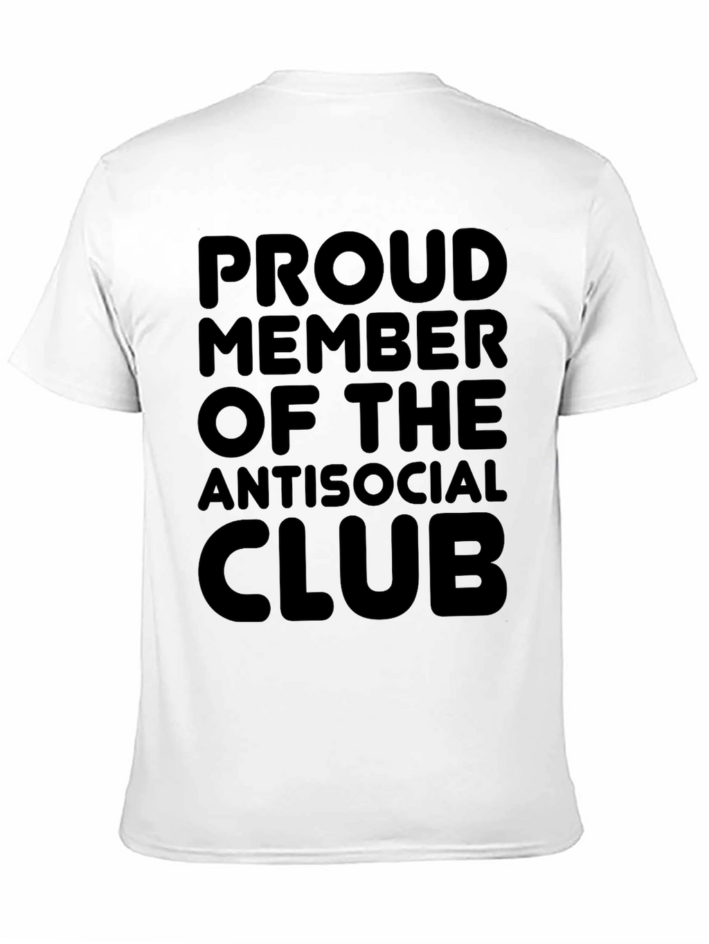 Antisocial Club T-Shirt - Black Graphic Tee