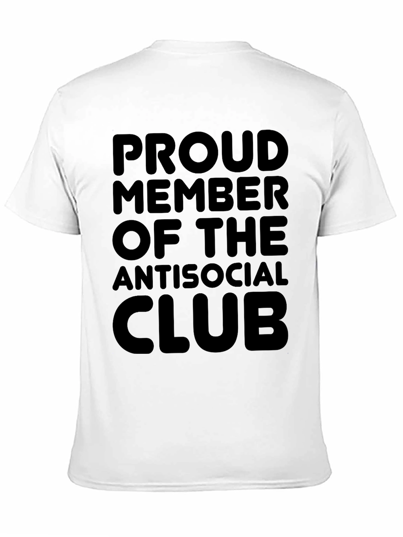 Antisocial Club T-Shirt - Black Graphic Tee