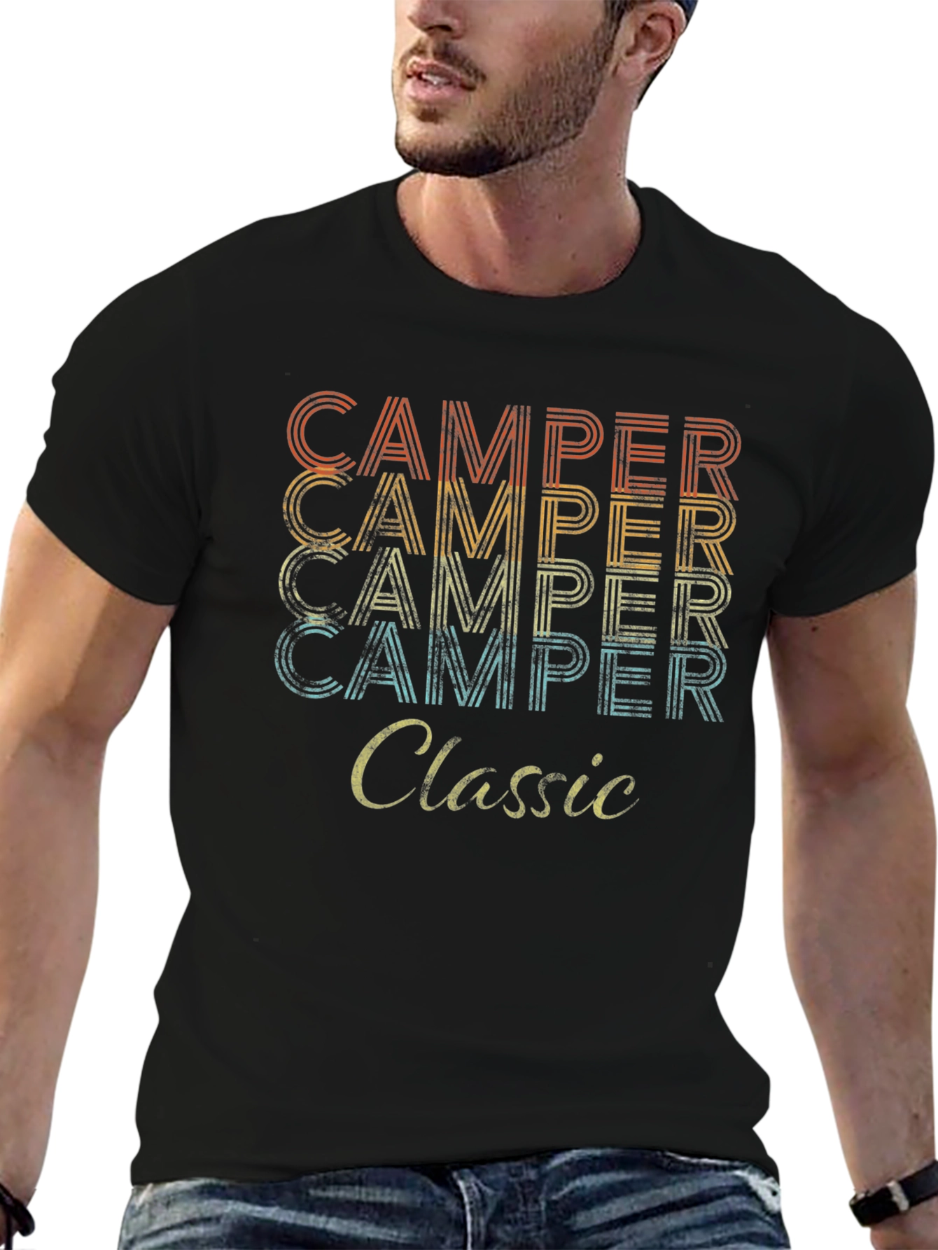 Camper Classic Graphic Tee Camping T-Shirt