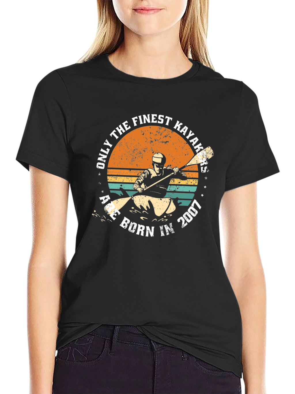 Finest Kayakers Born in 2007 Graphic T-Shirt