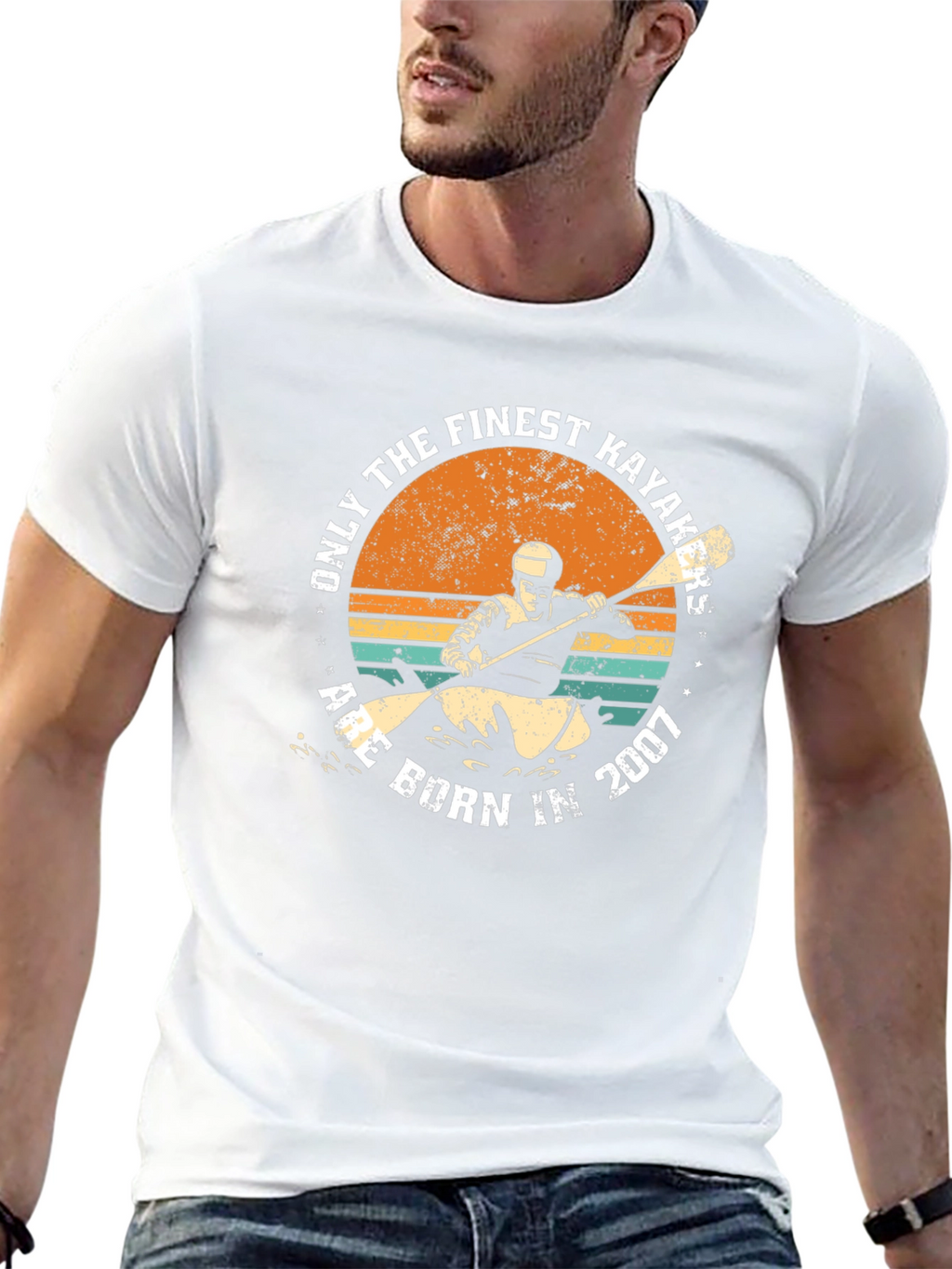 Finest Kayakers Born in 2007 Graphic T-Shirt