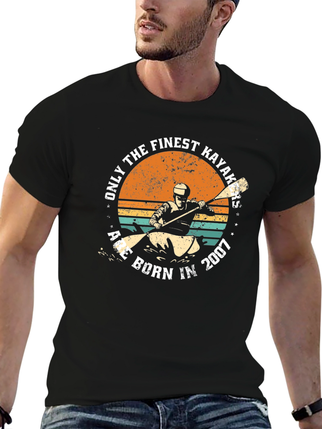 Finest Kayakers Born in 2007 Graphic T-Shirt