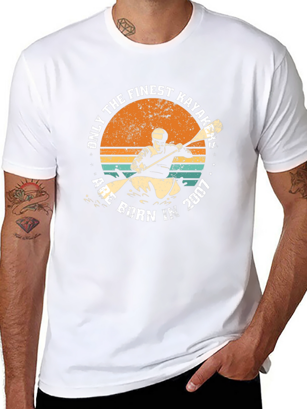 Finest Kayakers Born in 2007 Graphic T-Shirt