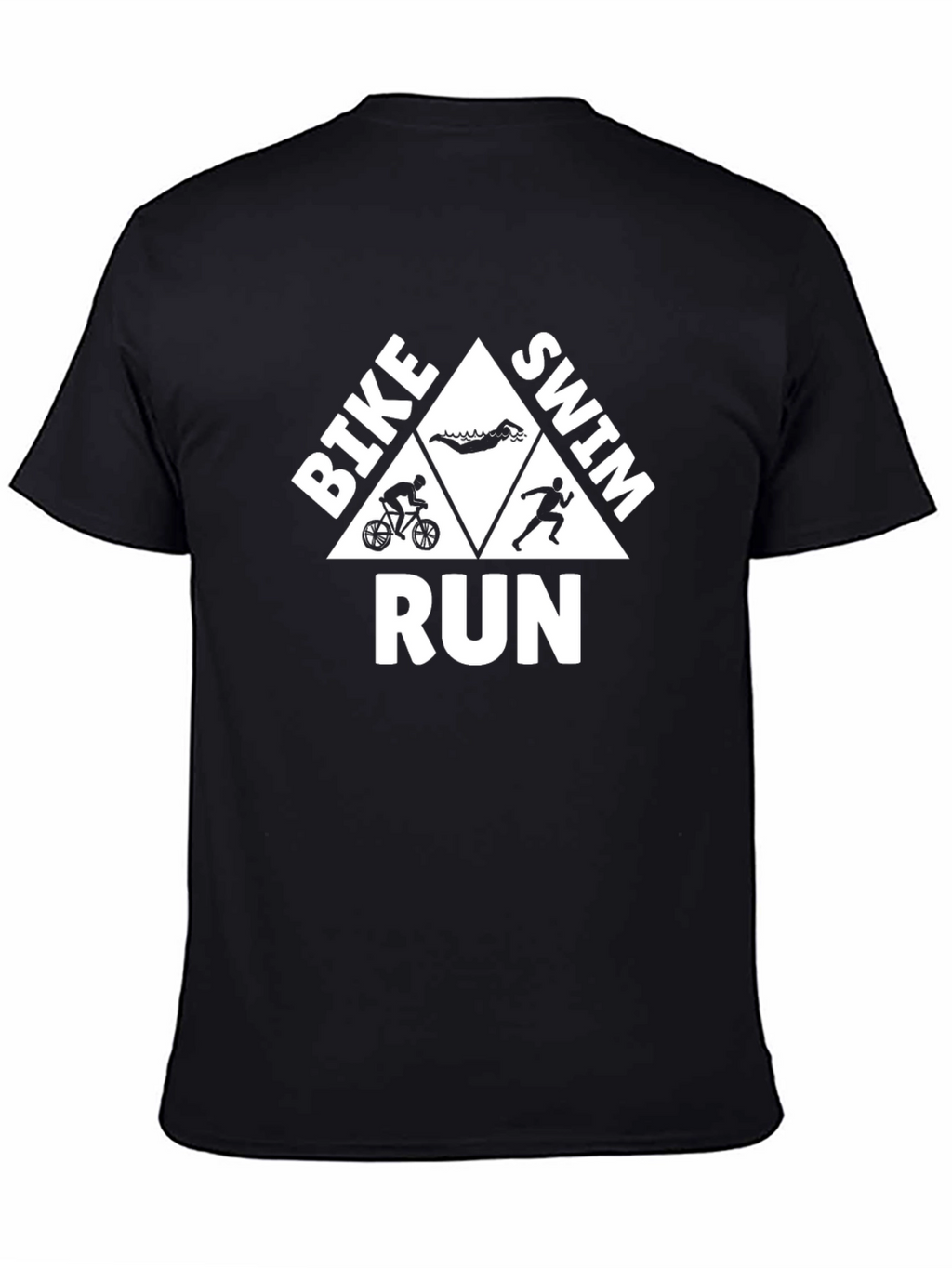 Triathlon T-Shirt: Bike Swim Run Sport Tee
