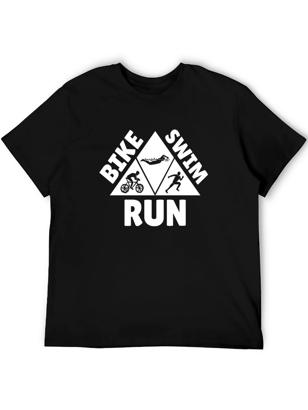 Triathlon T-Shirt: Bike Swim Run Sport Tee