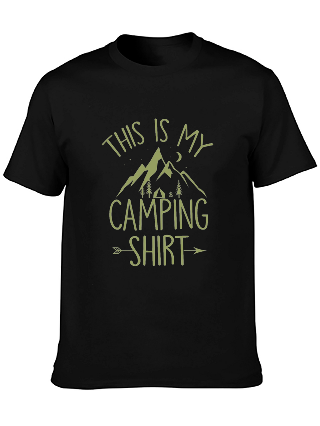 Camping Shirt - Mens Short Sleeve Tee
