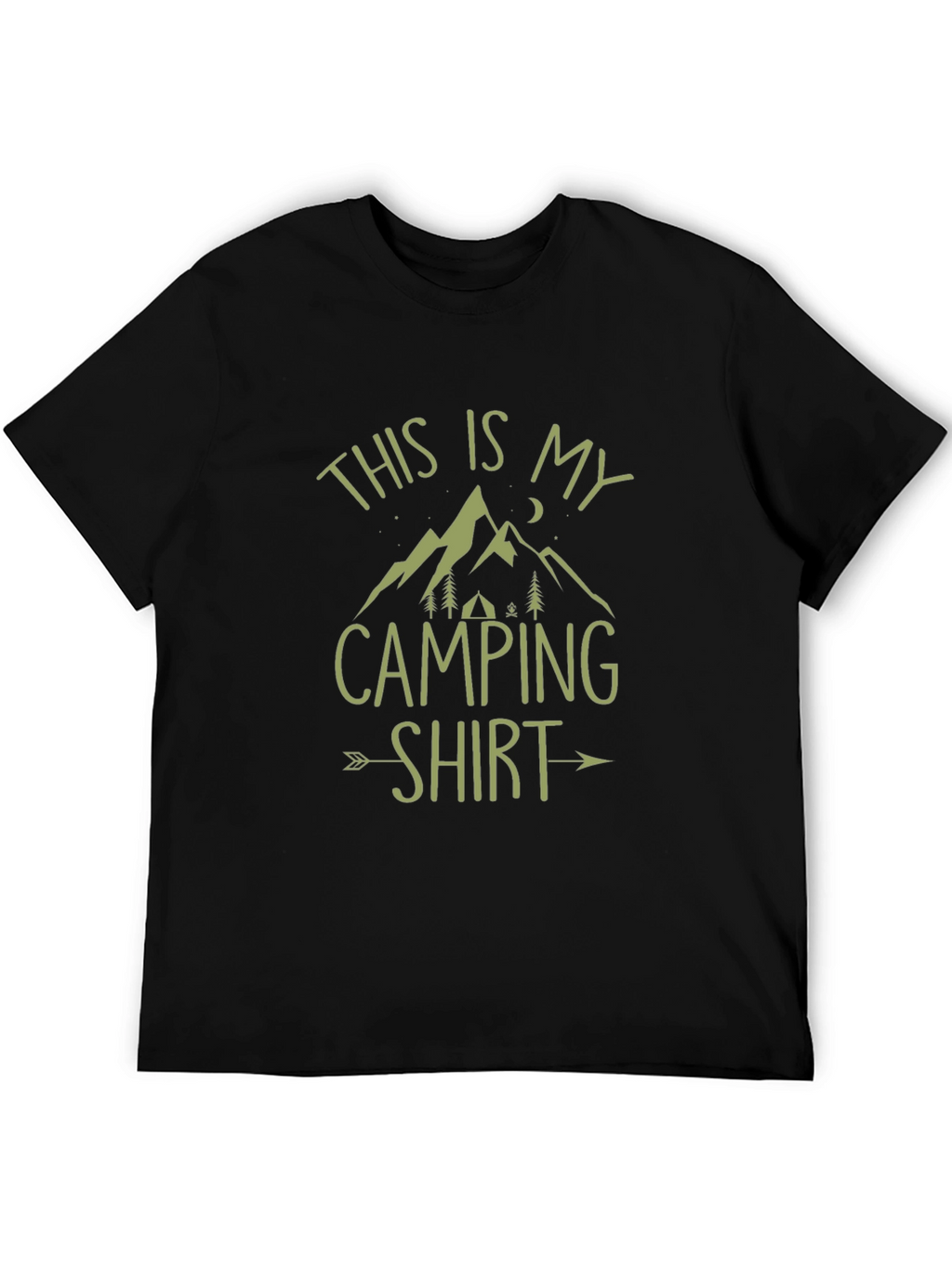 Camping Shirt - Mens Short Sleeve Tee