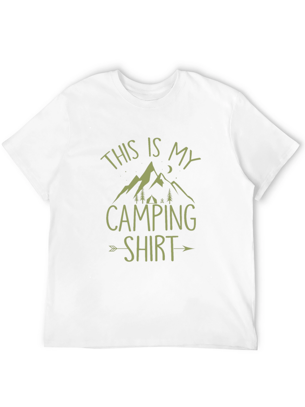 Camping Shirt - Mens Short Sleeve Tee