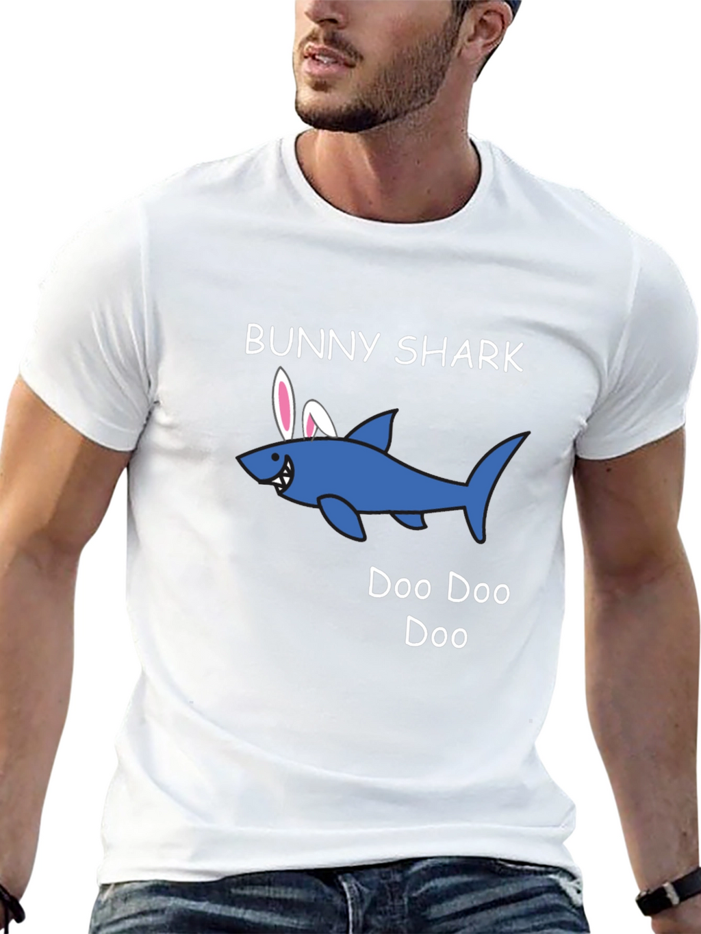 Bunny Shark Doo Doo Doo T-Shirt