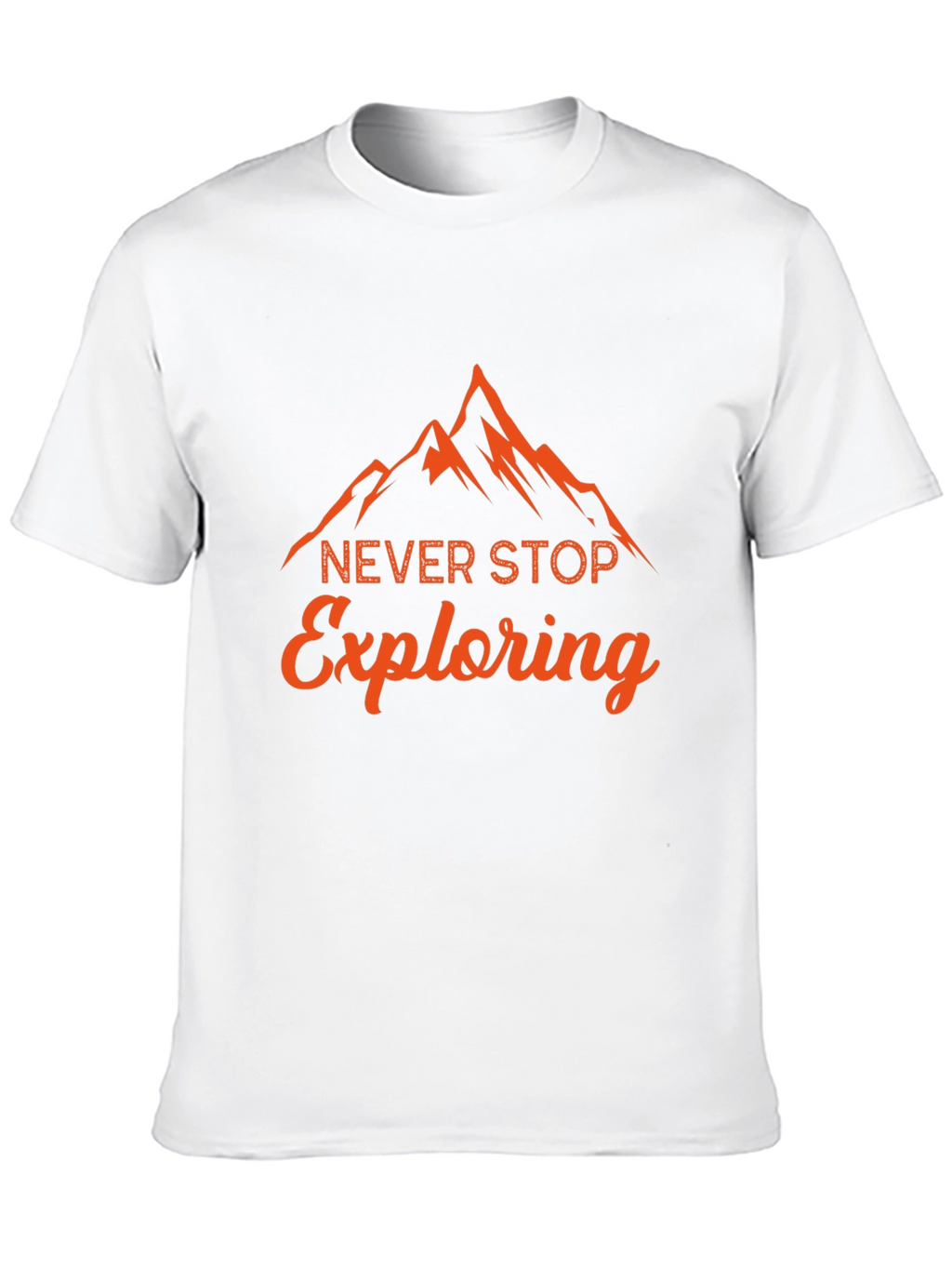 Never Stop Exploring Graphic T-Shirt