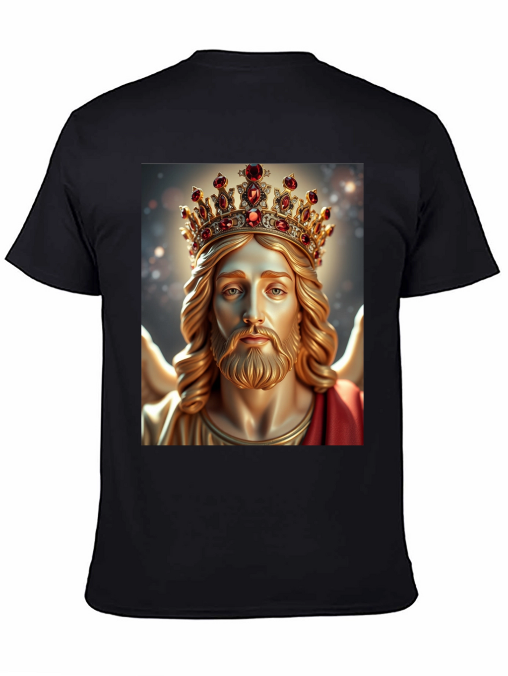 Jesus King Graphic Tee - Religious Apparel