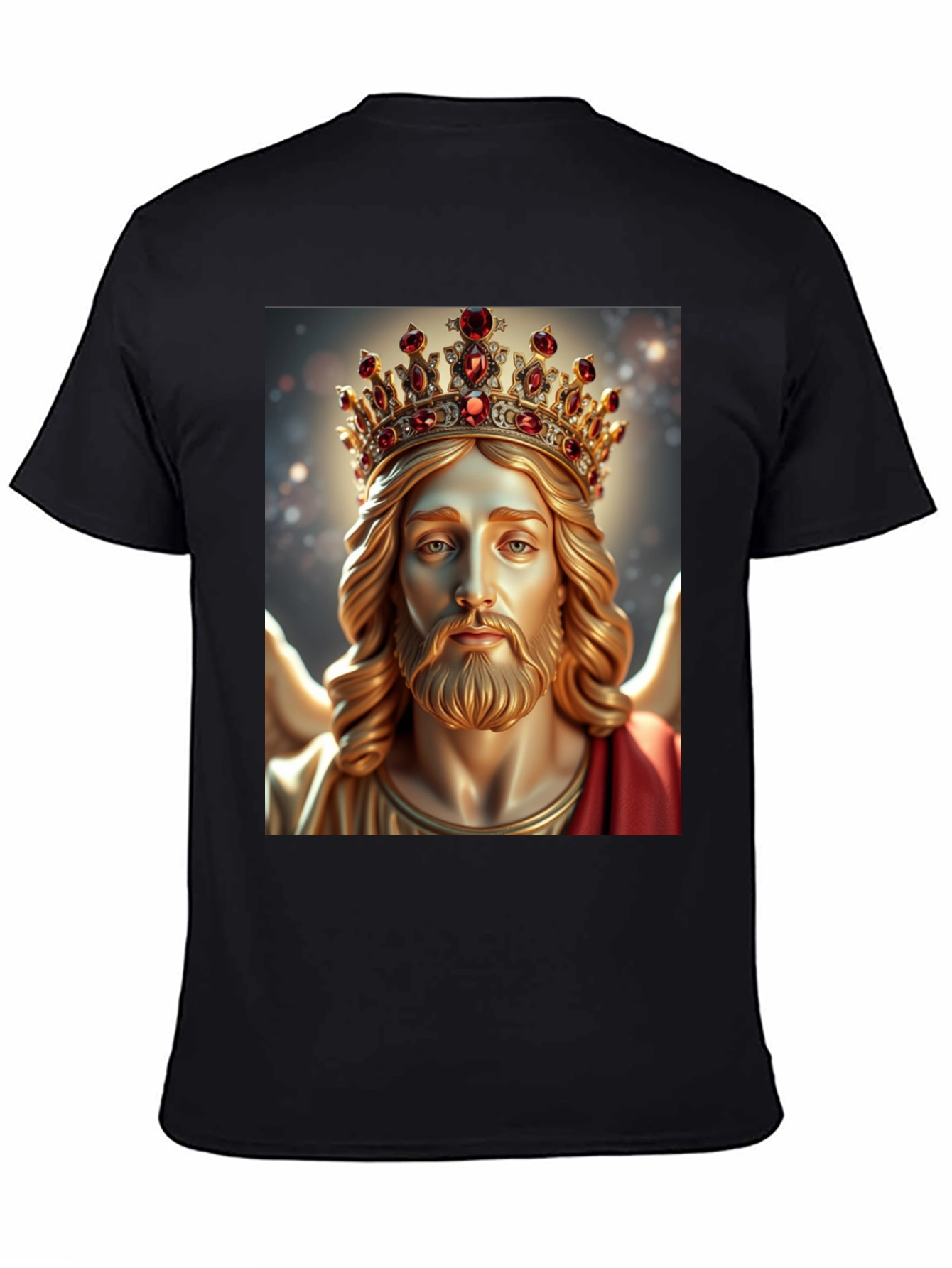 Jesus King Graphic Tee - Religious Apparel