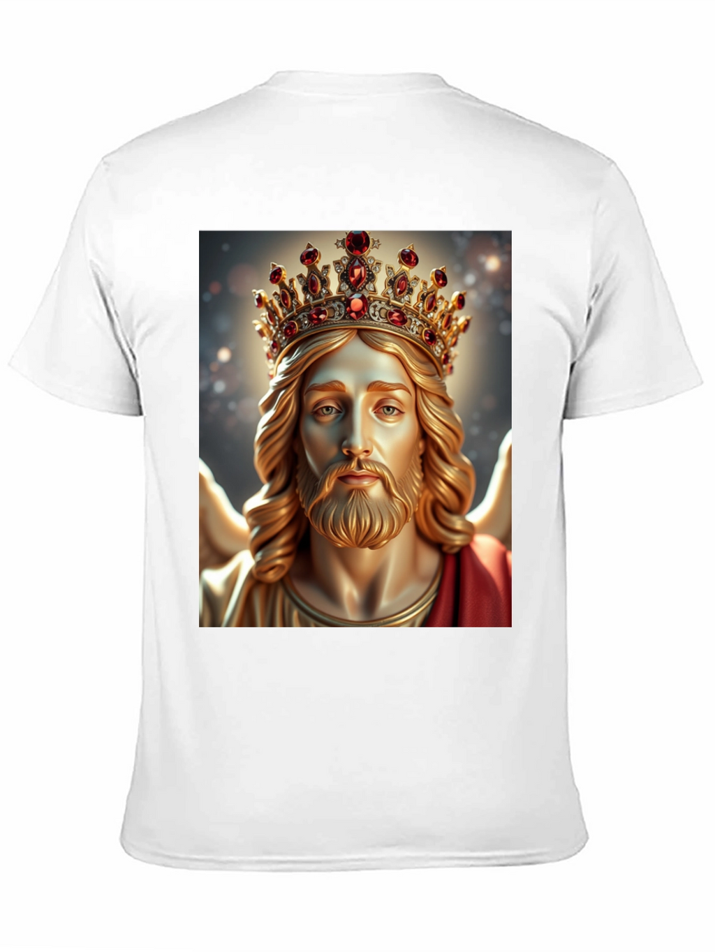 Jesus King Graphic Tee - Religious Apparel