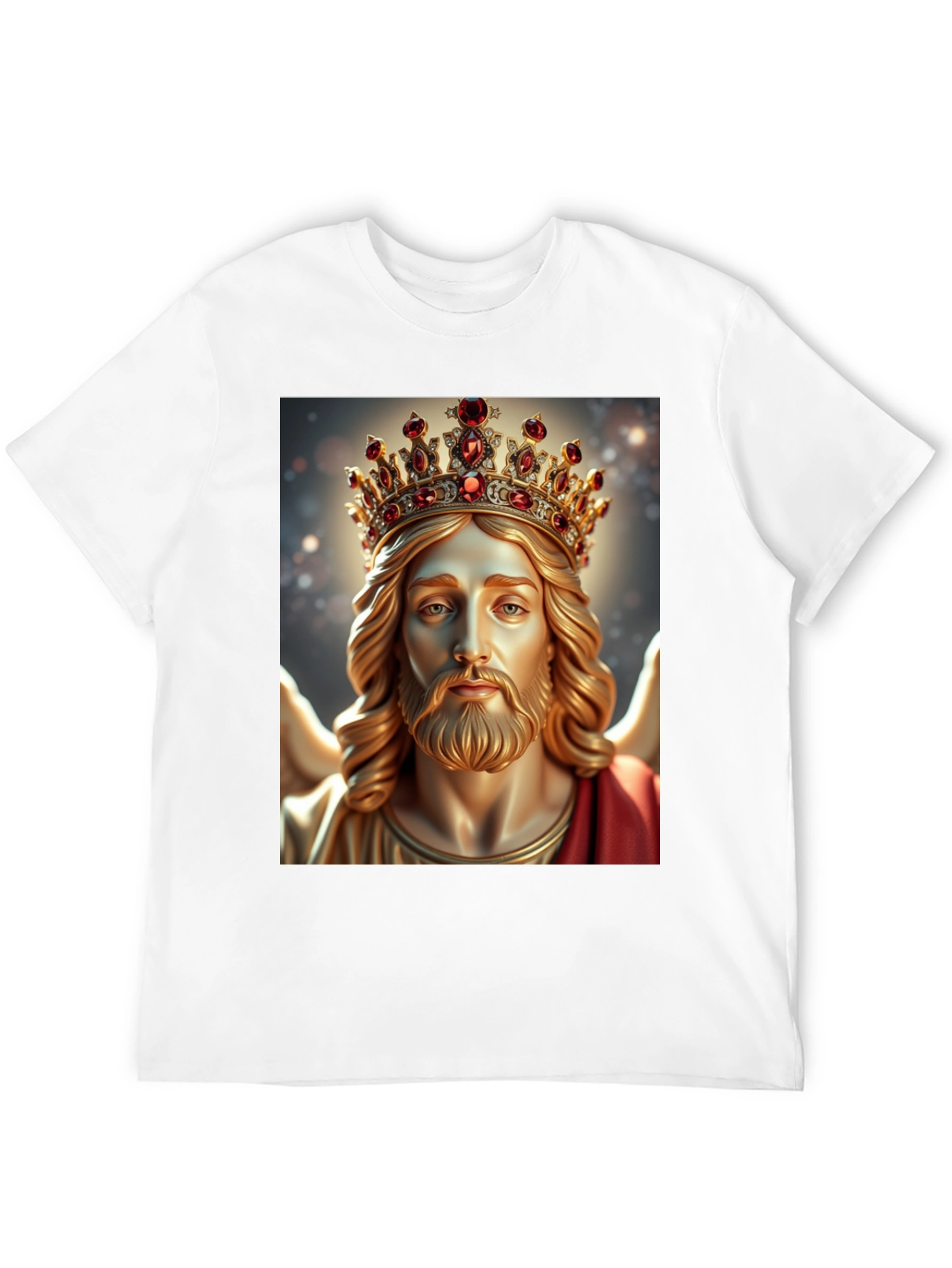 Jesus King Graphic Tee - Religious Apparel