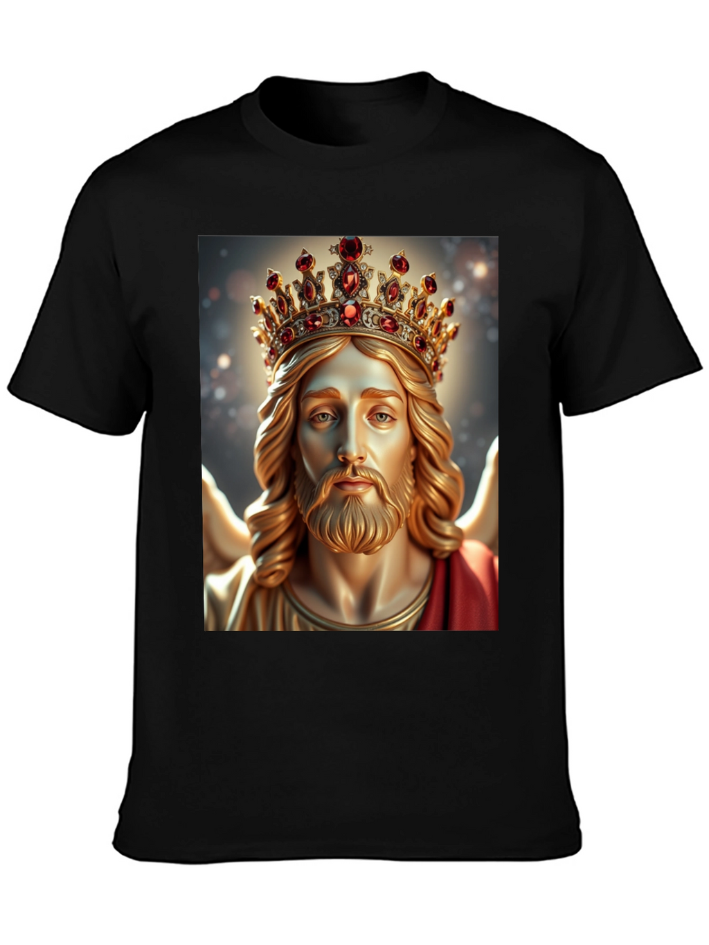 Jesus King Graphic Tee - Religious Apparel