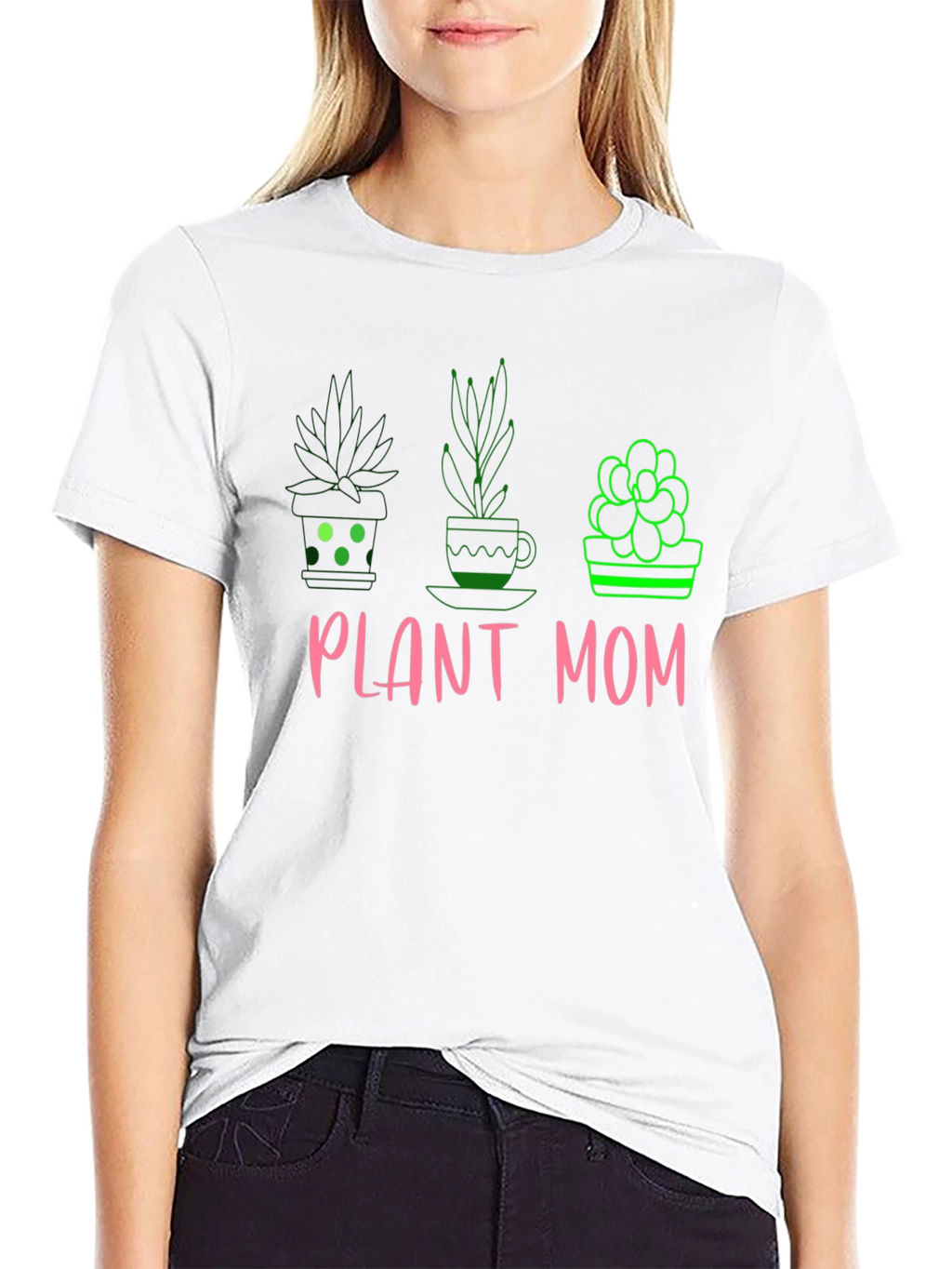 Plant Mom Graphic T-Shirt