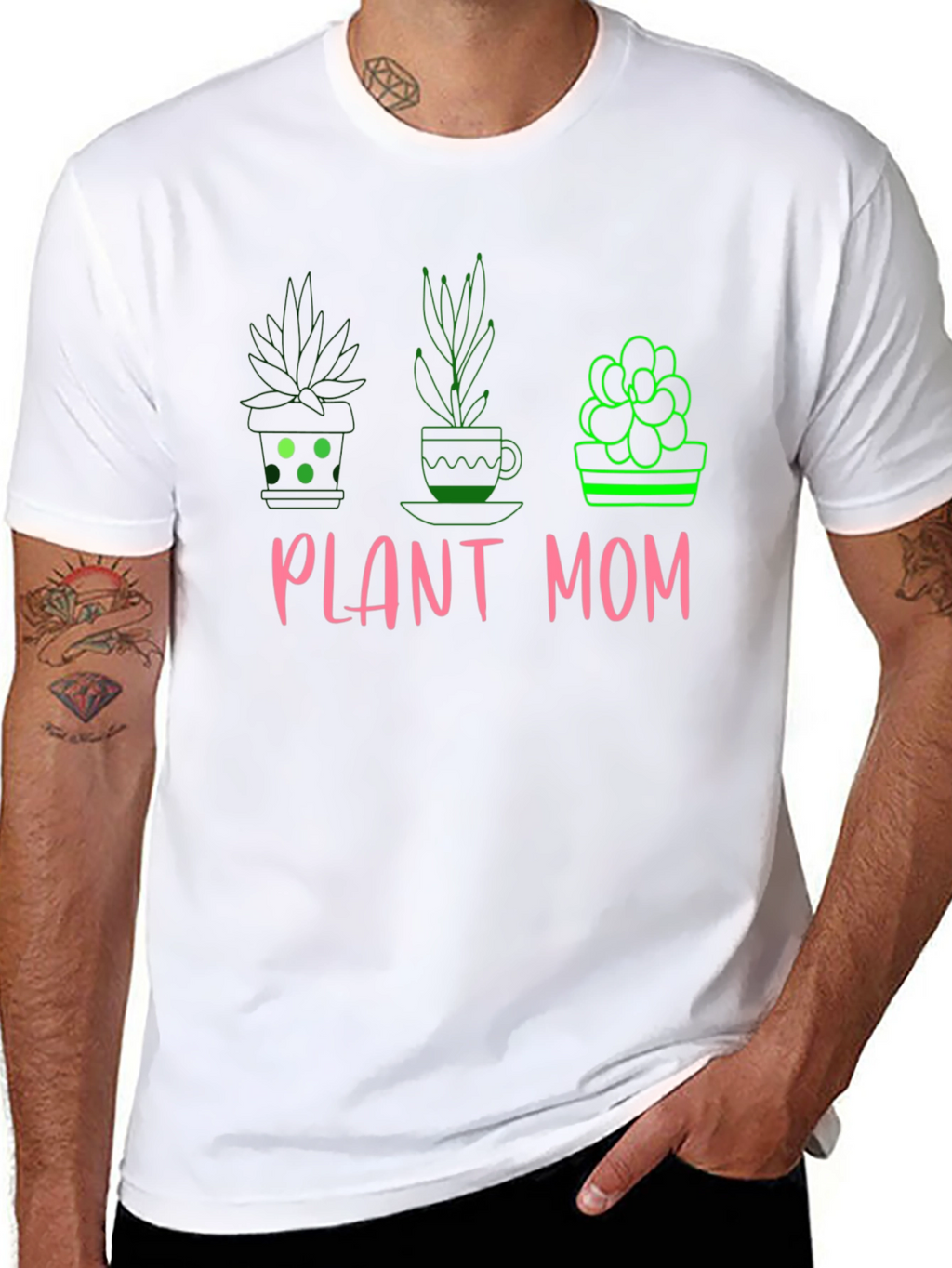 Plant Mom Graphic T-Shirt