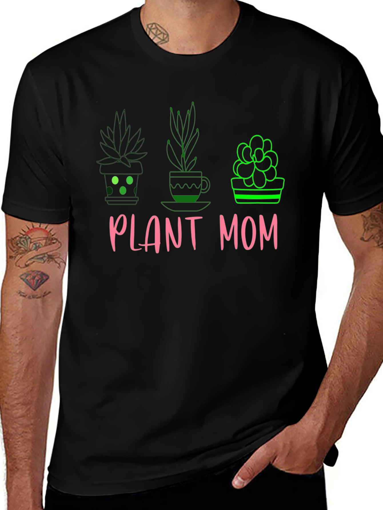 Plant Mom Graphic T-Shirt