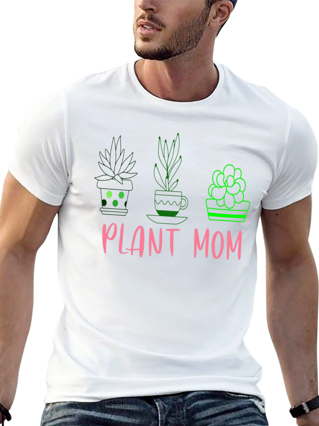 Plant Mom Graphic T-Shirt