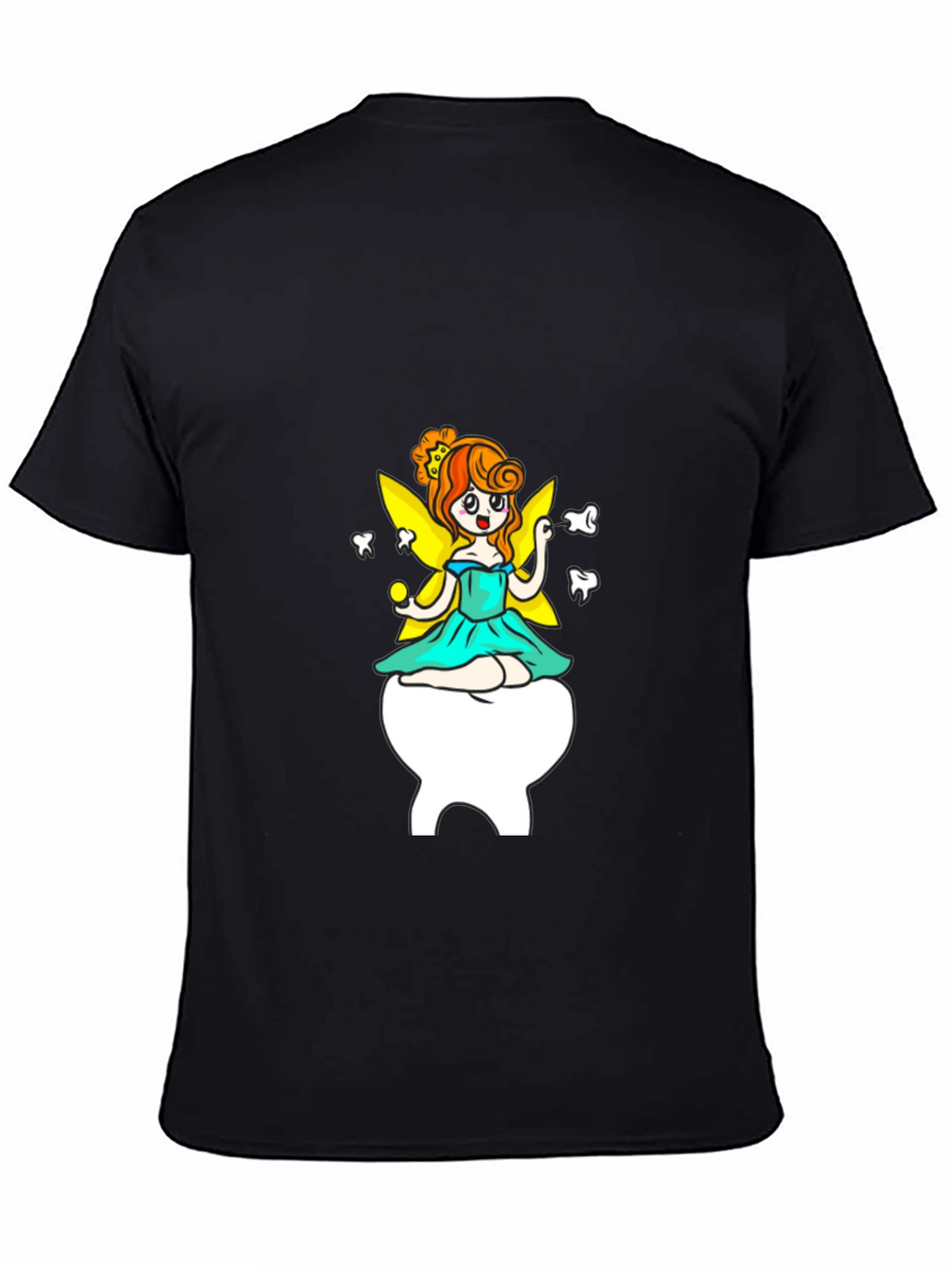 Tooth Fairy Graphic Tee - Black