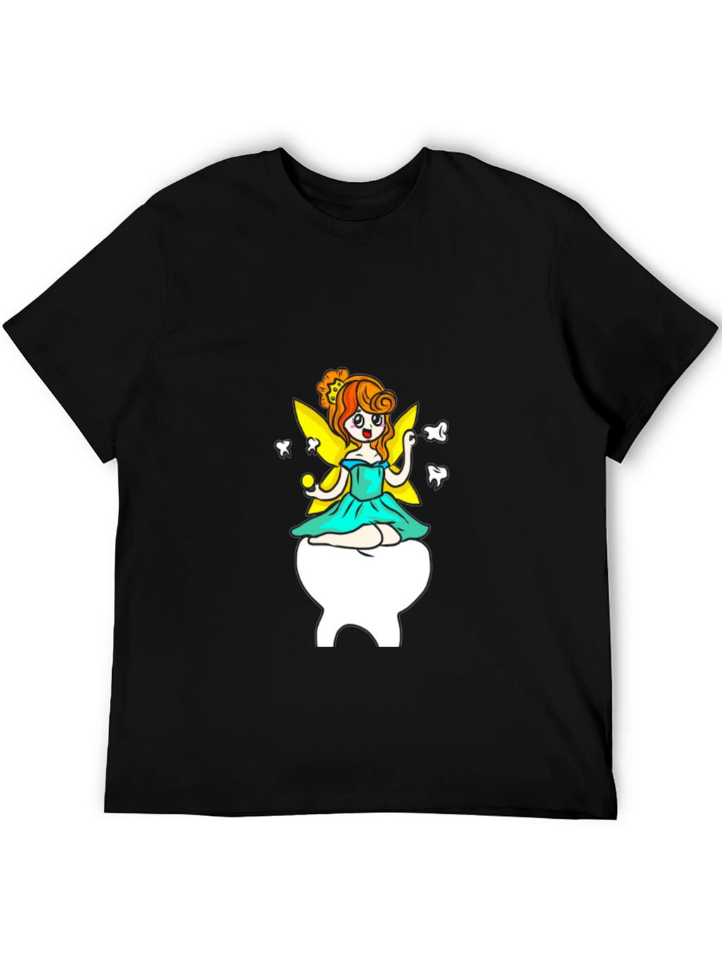 Tooth Fairy Graphic Tee - Black