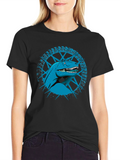 Dinosaur Graphic Black T-Shirt