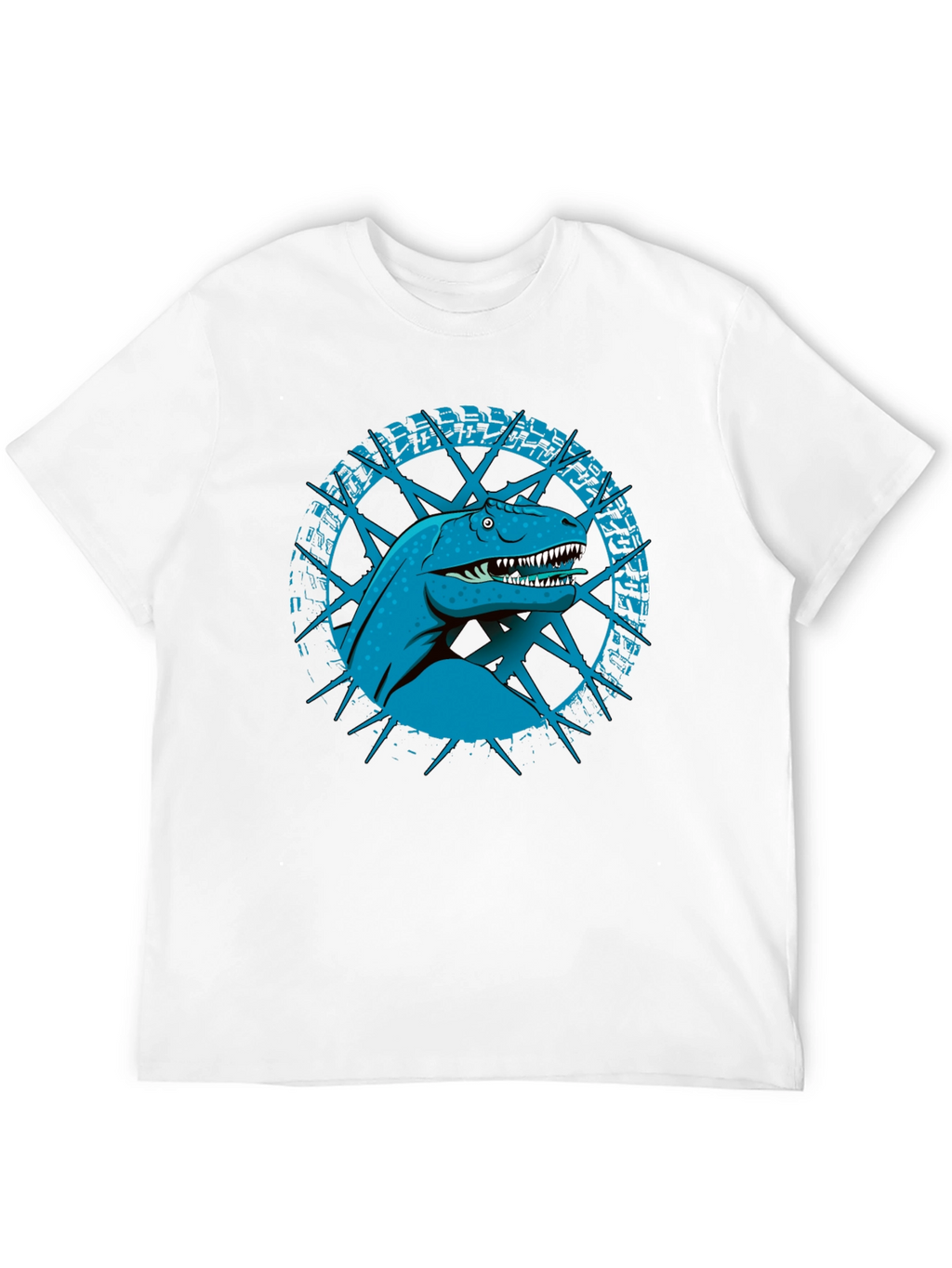 Dinosaur Graphic Black T-Shirt