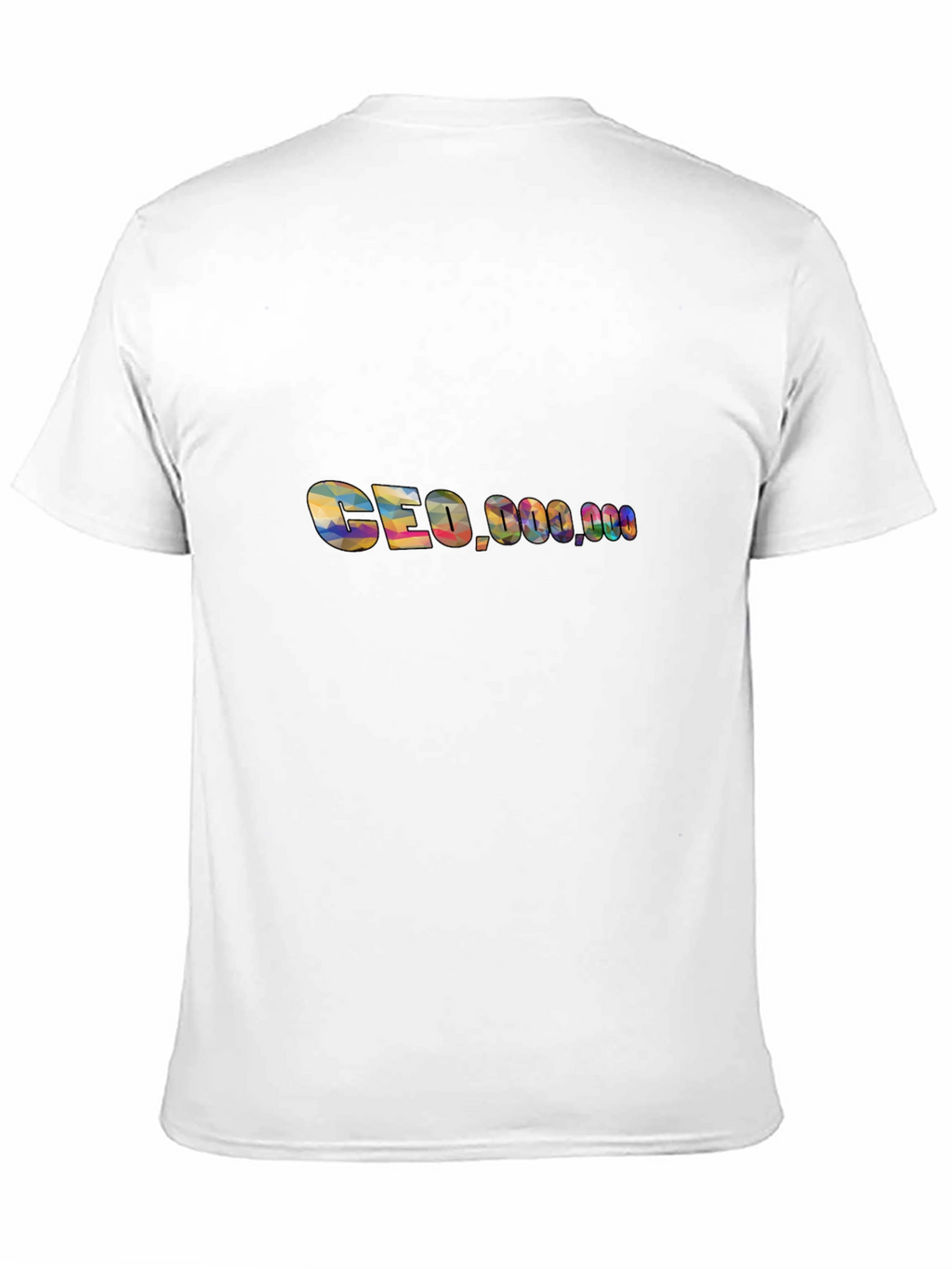 CEO Millionaire Graphic Black T-Shirt