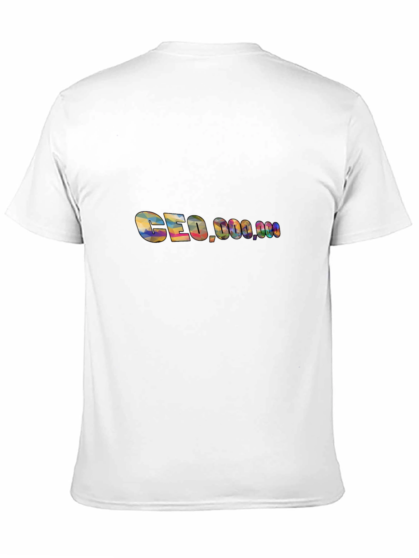 CEO Millionaire Graphic Black T-Shirt