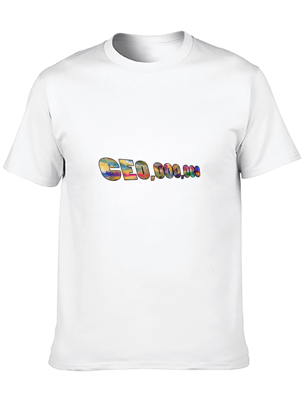 CEO Millionaire Graphic Black T-Shirt