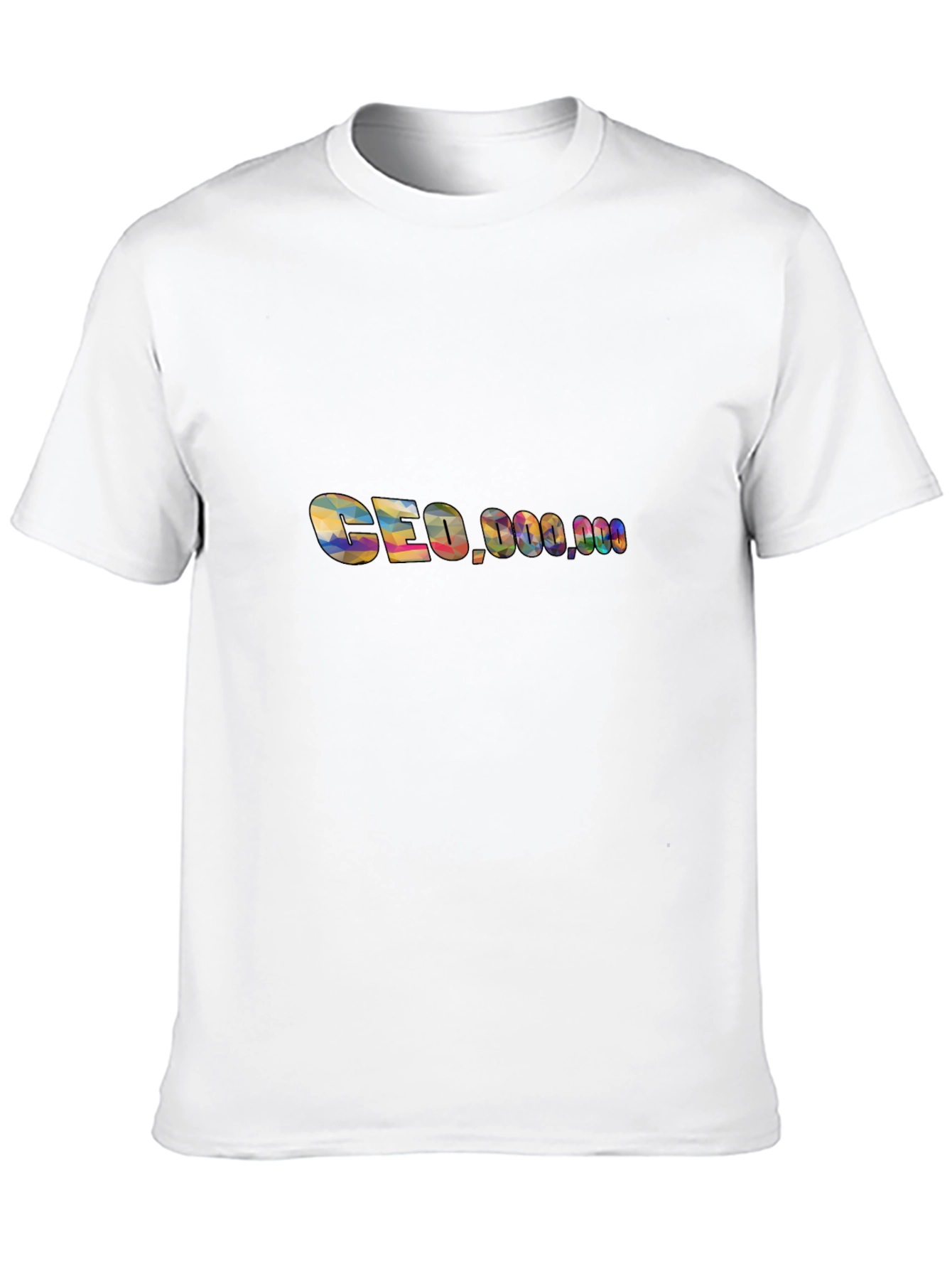 CEO Millionaire Graphic Black T-Shirt