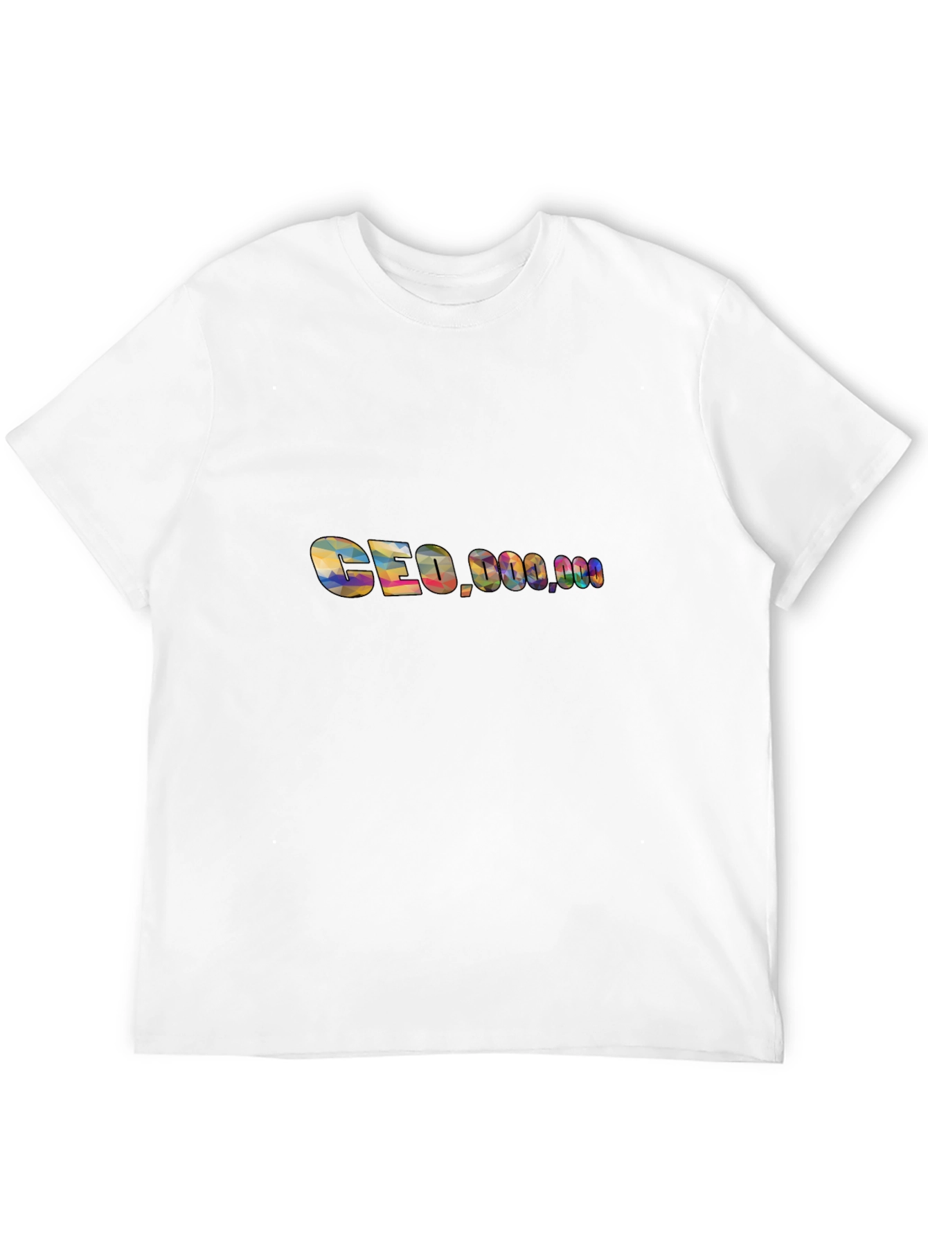 CEO Millionaire Graphic Black T-Shirt