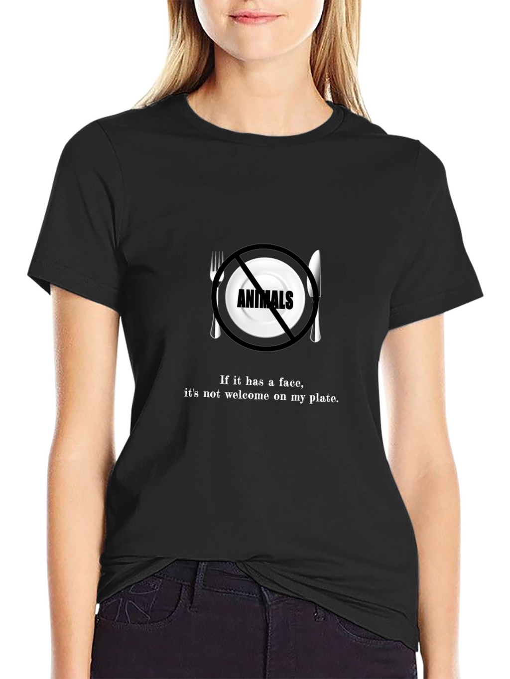 Vegan Slogan T-Shirt - Animal Rights Tee