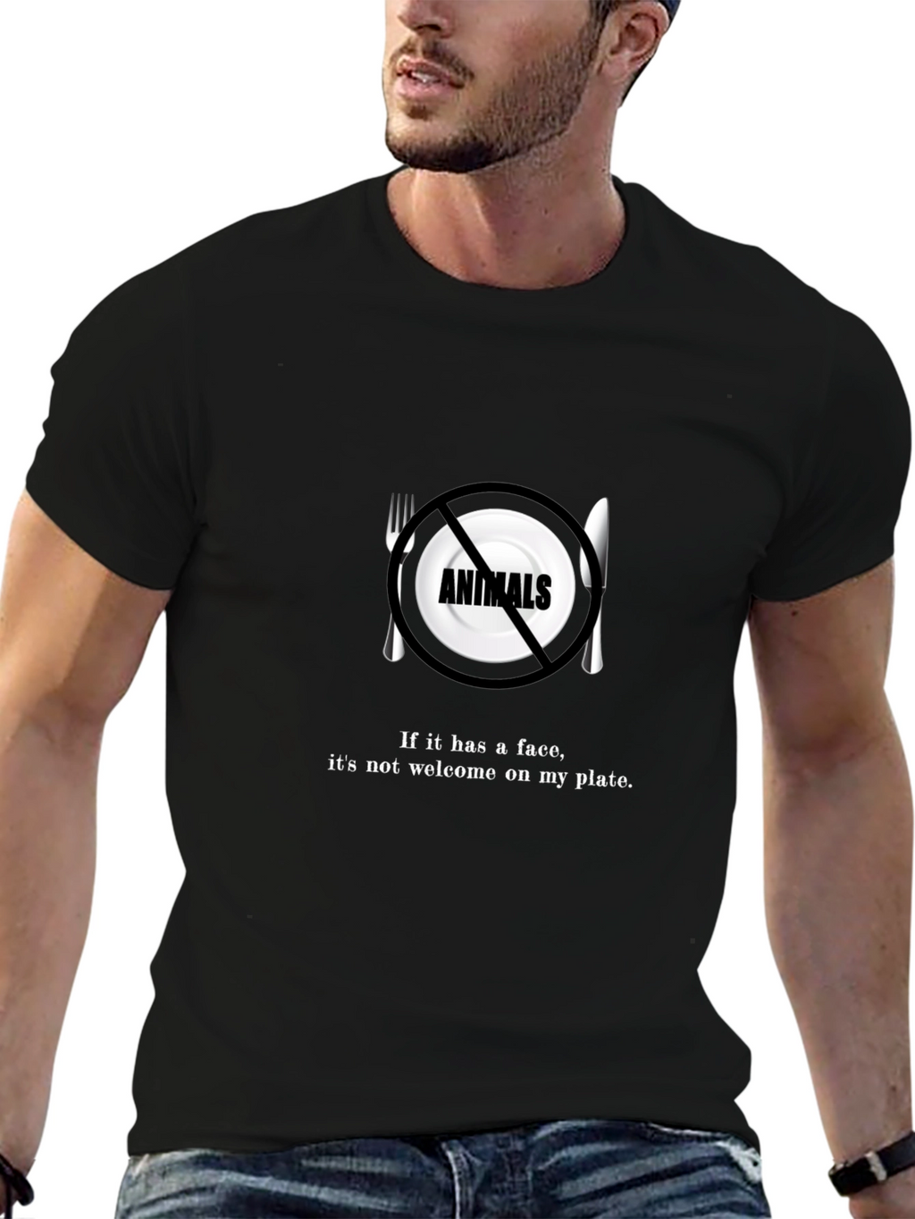 Vegan Slogan T-Shirt - Animal Rights Tee